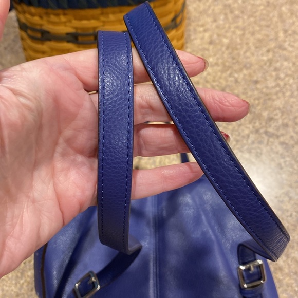 Coach F24385 French Blue Park Leather Backpack - Picture 13 of 17